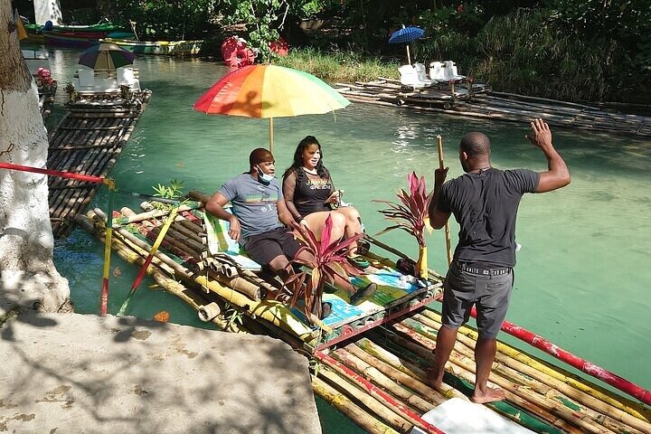 Jamaica Bamboo Rafting with Bus Transportation