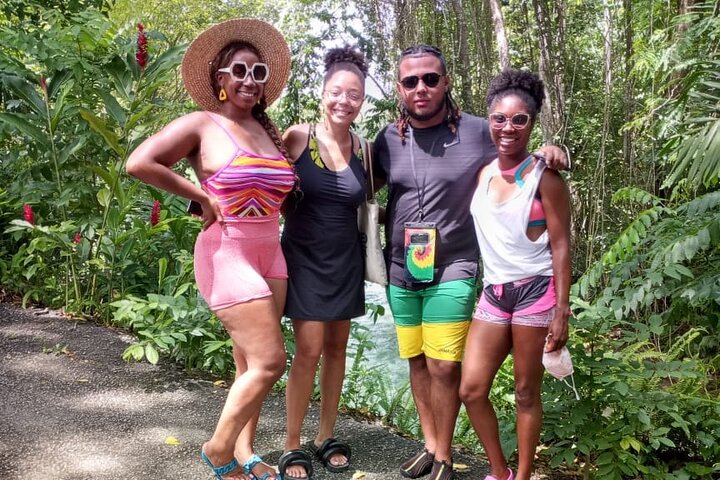 Martha Brae Bamboo Rafting plus Blue Hole and Secrets Fall Private Tour